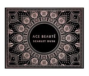 Ace Beaute Scarlet Dusk Eyeshadow Palette 12 Shades NEW